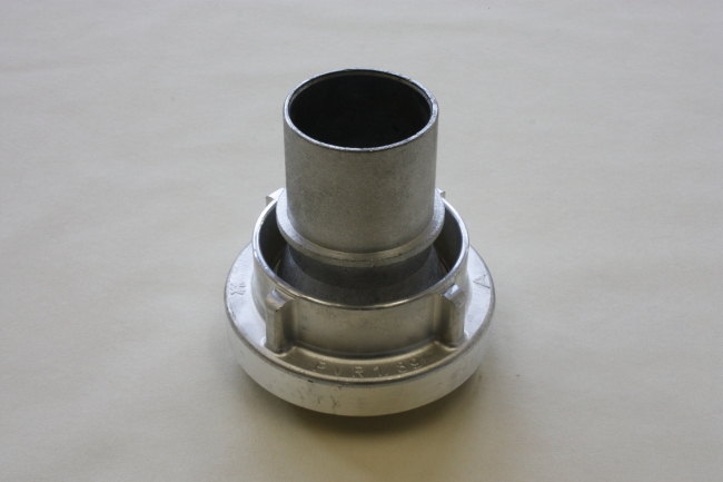 Storz Type 1100 GT,  Coupling with a smooth hose tail and collar for safety clamps.