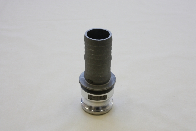 Kamlock Type E, Male adapter with hose tail
