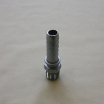Boss Type M, Steam coupling with hose tail with collar, male threaded.