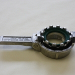 T.W. Type MK, Female part, female threaded with locking handle.