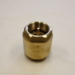 Check valve Type C191, Check valve spring type, female, threaded on both sides.
