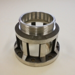 Sight glass fitting Type SG, Sight glass fitting with on one side a TW flange and on the other side a male thread.